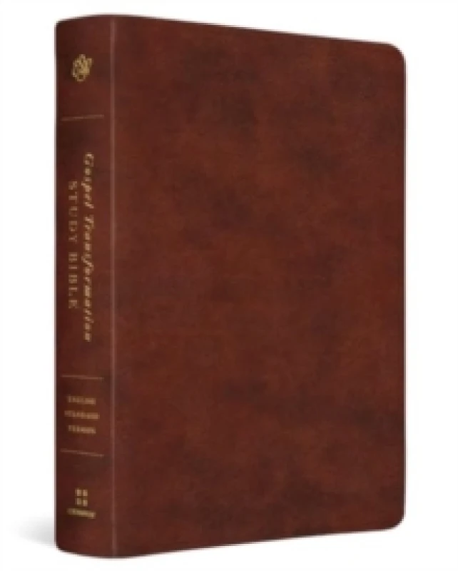 Image of ESV Gospel Transformation Study Bible : Christ in All of Scripture, Grace for All of Life (TruTone, Chestnut) Leather / fine binding