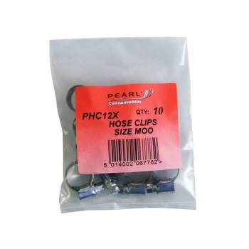 Image of Hose Clips M/S MOO 11-16mm - Pack of 10 - PHC12X - Pearl Consumables