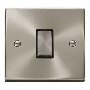 Image of Satin Chrome 1 Gang Intermediate Switch - VPSC425BK - 217250
