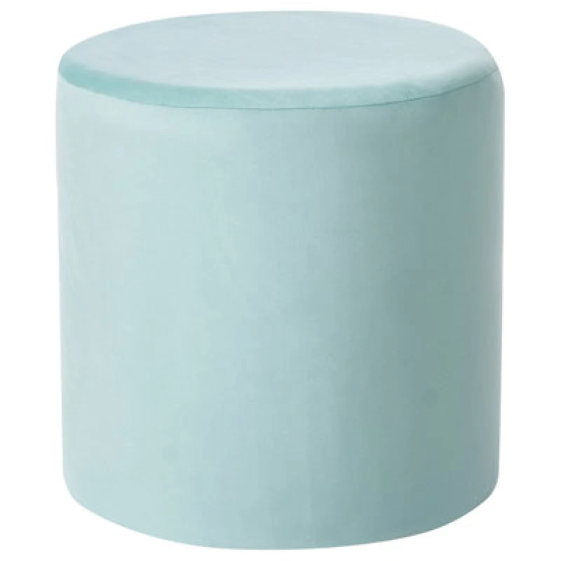Image of Beliani Pouffe Lovett Velvet Mint Green