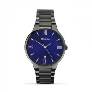Image of Sekonda Blue And Black 'Equinox' Watch - 1140