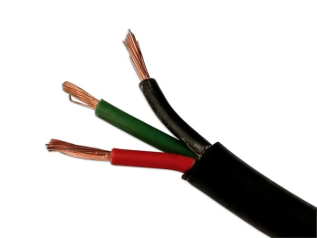 Image of Black 4 Core Auto Cable 5.75 Amp 30m Connect 30090