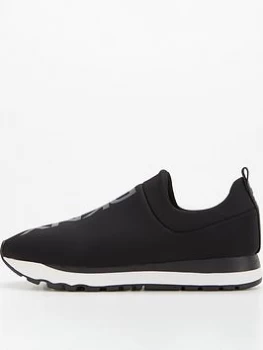 Image of DKNY Jadyn Slip On Jogger Sneaker - Black, Size Us 6 = UK 4, Women
