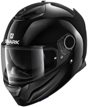 Image of Shark Spartan Blank Helmet, black, Size 2XL, black, Size 2XL
