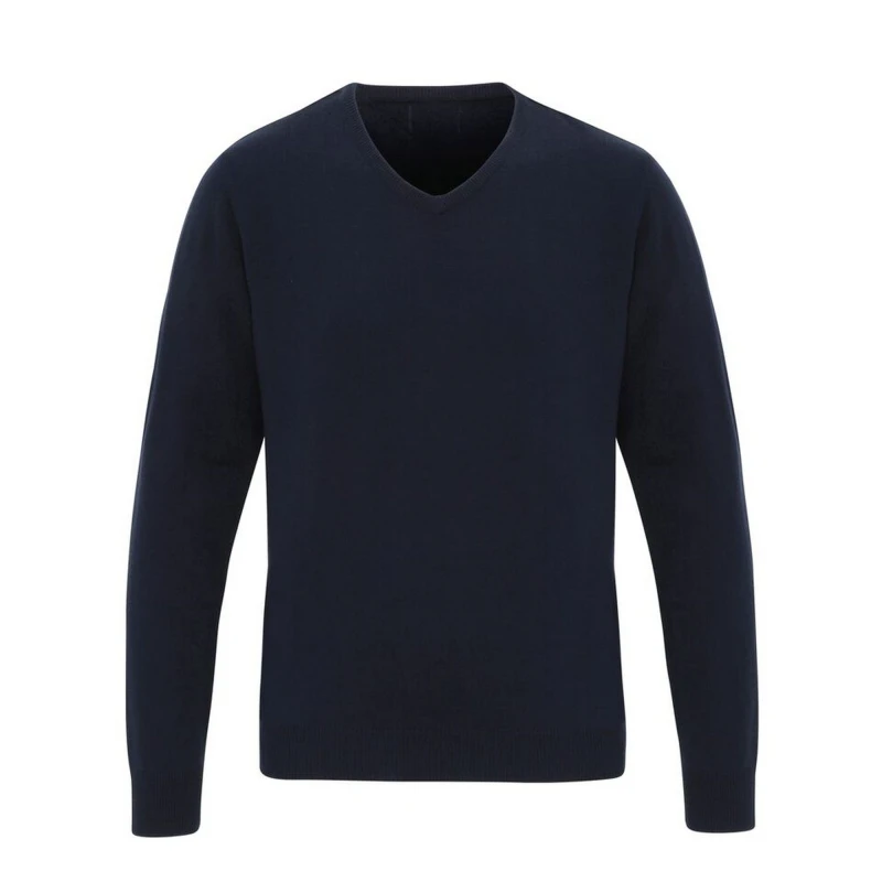 Image of Premier Premier Men Essential Acrylic V-Neck Sweater in Navy Size: X-Small Navy XS Male 5059269061791
