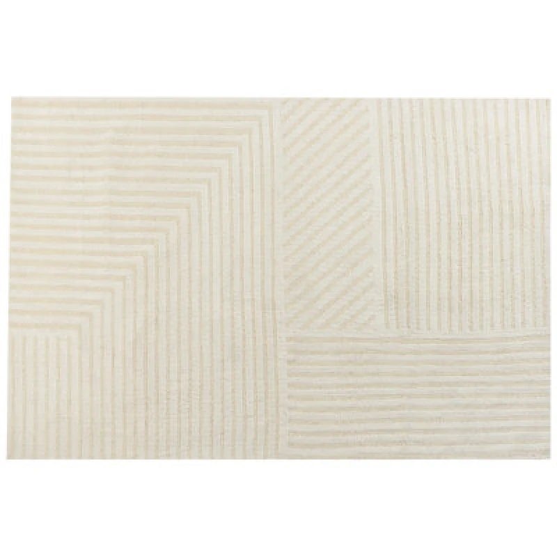 Image of Beliani Rug Abegum Beige 200 X 300 Cm Wool