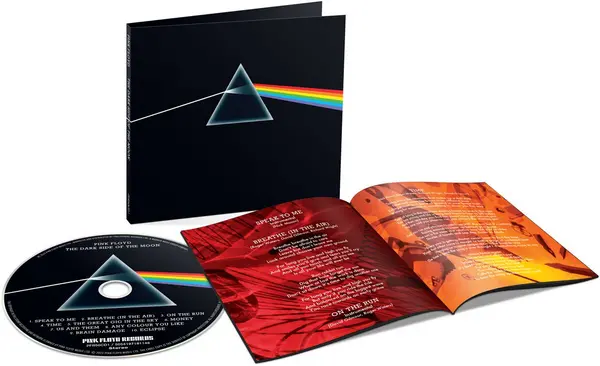 Image of Pink Floyd The Dark Side Of The Moon (50th Anniversary) CD multicolor