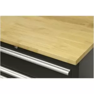 Image of 775mm Hardwood Worktop for ys02601 ys02603 & ys02620 Modular Floor Cabinets