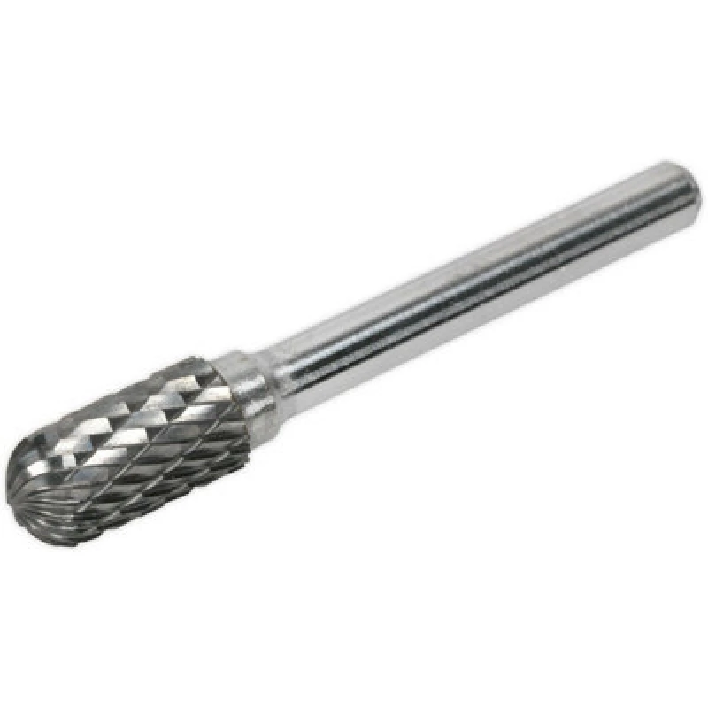 Image of Loops 10mm Tungsten Carbide Rotary Burr Bit - Cylindrical Ball Nose Engraving Tool Multi