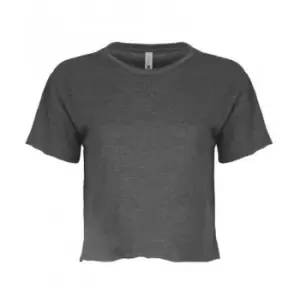 Image of Next Level Womens/Ladies Festival Cali Short-Sleeved T-Shirt (M) (Charcoal Grey)