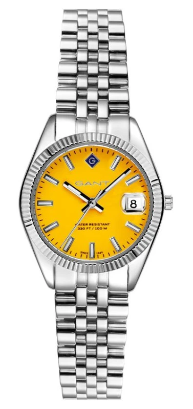 Image of GANT G181009 Womens SUSSEX MINI (28mm) Yellow Dial / Watch