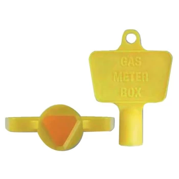 Image of Plastic Electricity Meter Box Key Blue - Kennedy