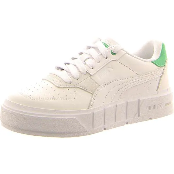 Image of Puma Womens Cali Court Leather Trainers 27131727250 Size UK 5 (38) - White