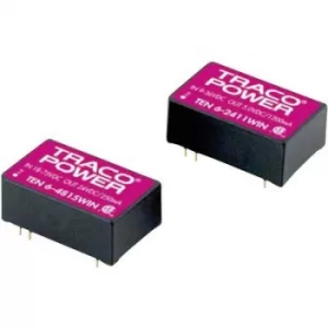 Image of TracoPower TEN 6-2411WIN DC/DC converter (print) 24 V DC 5 V DC 1.2 A 6 W No. of outputs: 1 x