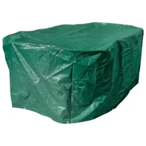 Image of Draper Oval Patio Set Cover, 2300 x 1650 x 900mm
