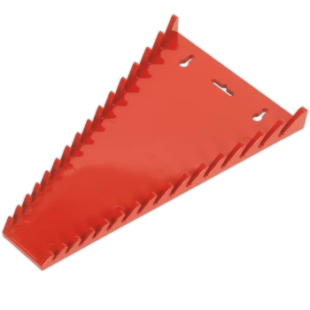 Image of Sealey WR05 Wall Mounting 15 Slot Spanner Rack