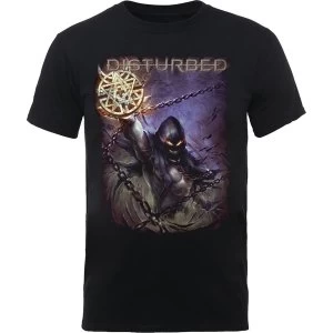 Image of Disturbed - Vortex Colours Unisex Medium T-Shirt - Black