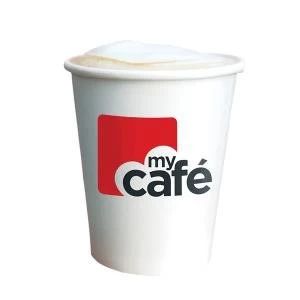 Image of MyCafe 8oz Single Wall Hot Cups Pack of 50 HVSWPA08V