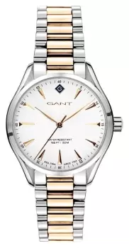 Image of GANT G129004 SHARON (34mm) White Dial / Two-Tone PVD Watch