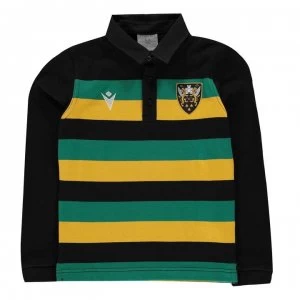 Image of Macron Saints Home Jersey Juniors - Grn/Yel/Blk