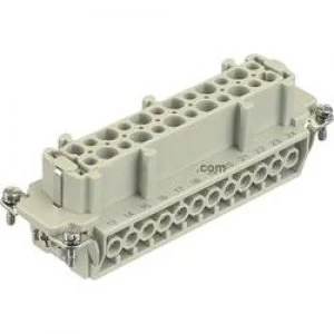 Image of Harting 09 33 024 2701 Han 24E bu s Industrial Connector HAN E Series Inserts