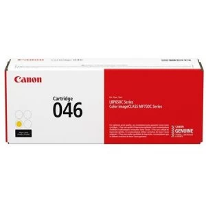 Image of Canon 046 Yellow Laser Toner Ink Cartridge