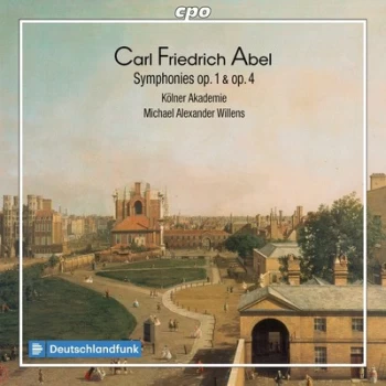 Image of Carl Friedrich Abel Symphonies Op 1 & Op 4 by Carl Friedrich Abel CD Album