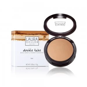 Image of Laura Geller Double Take Baked Versatile Powder Foundation Tan