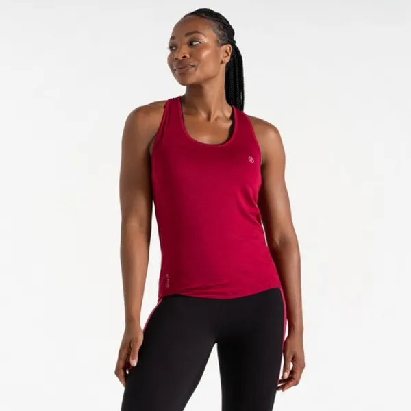Image of Dare 2b Womens Modernize II Lightweight Wicking Running Vest 18 - Bust 43' (109cm) Berry Pink DAB046-176-18