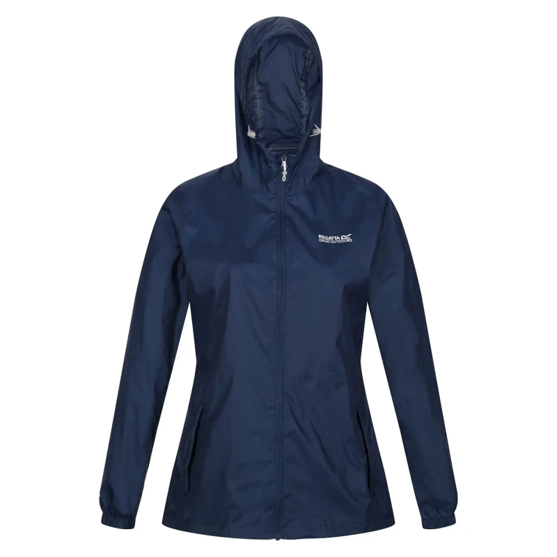Image of Regatta Womens/Ladies Pack It Jacket III Waterproof Durable Jacket UK Size 14 - Chest 38' (97cm) Midnight RWW305-20I-14