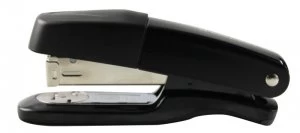 Image of Q Connect Stapler Metal Half Strip Black