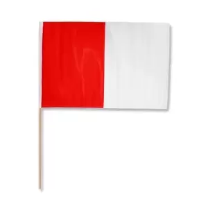 Image of Official Hand Flag - Red
