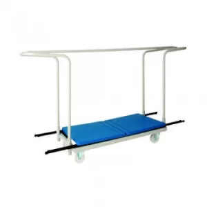 Image of Titan Folding Exam Desk Trolley 40 Capacity KF78656