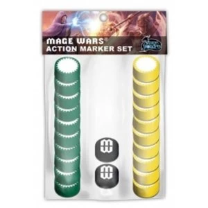 Image of Mage Wars 4 Player Action Marker Set