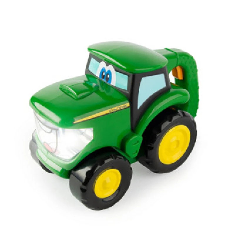 Image of Tomy John Deere Johnny Tractor Flashlight Toy 2-In-1 Light-Up Tractor 18M+