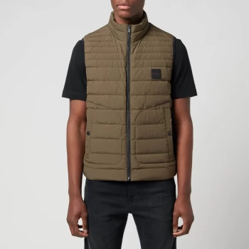 Image of BOSS Casual Mens Oblu Gilet - Dark Green - 50/L
