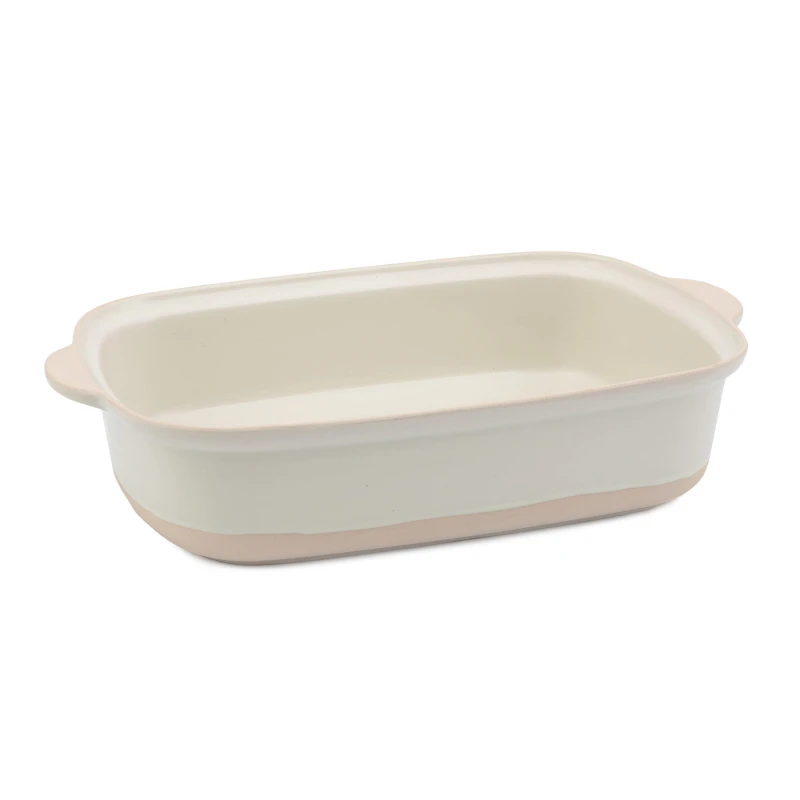 Image of Jamie Oliver Big Love 'Epic Roaster', Stoneware Roasting Dish, 39cm White