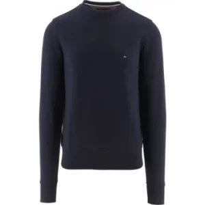 Image of Tommy Hilfiger Navy Core Cotton Sweatshirt