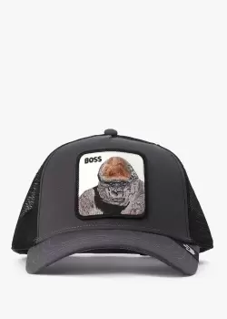 Image of Goorin Bros Mens The Boss Cap In Charcoal
