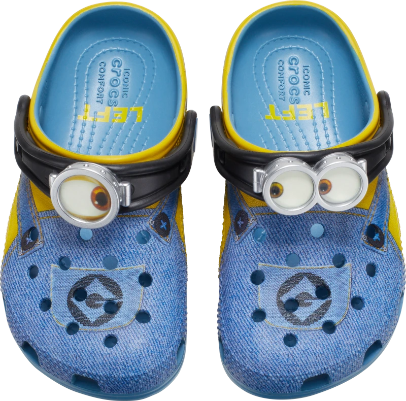 Image of Crocs Kids Toddlers Minions Clogs Black C4