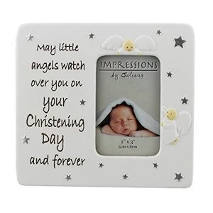 Image of 2" x 3" - Celebrations Christening Day Photo Frame