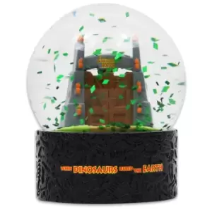 Image of Jurassic Park Gates Snow Globe (65mm)