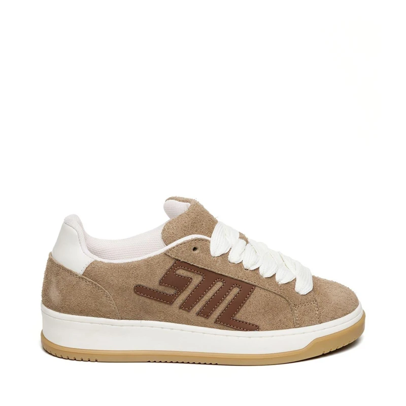Image of Steve Madden Alysha Trainers Taupe female UK 4