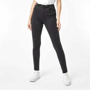 Image of Jack Wills Jagger High Rise Super Skinny Jeans - Washed Black