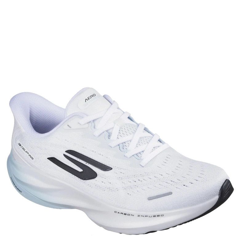 Image of Skechers Aero Spark Running Shoes White male 7 (41)