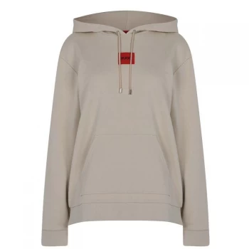 Image of Hugo Boss Dasara Red Label Pullover Hoodie Light Beige Size S Women