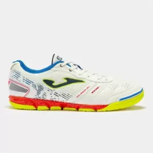 Image of Joma Mundial Leather Indoor Football Trainers - White