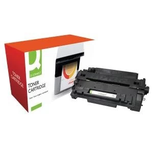 Image of Q-Connect HP 55A Black Laser Toner Ink Cartridge
