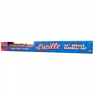 Image of The Walking Dead Lucille Full Size 34" Bloody Baseball Bat Replica