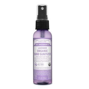 Image of Dr Bronner Lavender Organic Hand Sanitiser 59ml2fl oz